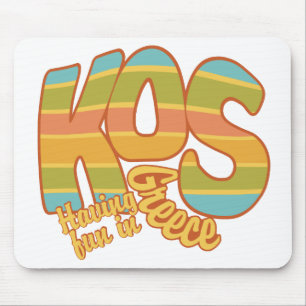 KOS Greece custom mousepad