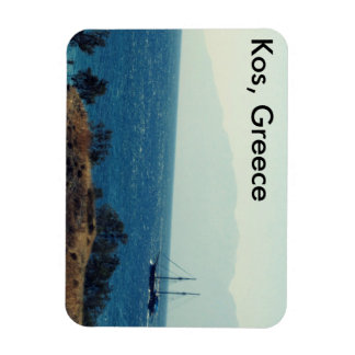 Kos, Greece Pirate Ship in the Sea Magnet