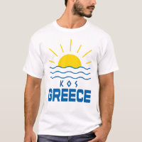 KOS Greece Sunshine And Sea Men's White