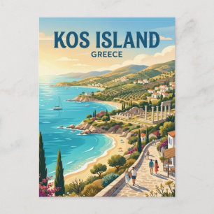 Kos Island Greece Postcard