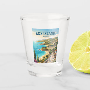 Kos Island Greece Shot Glass