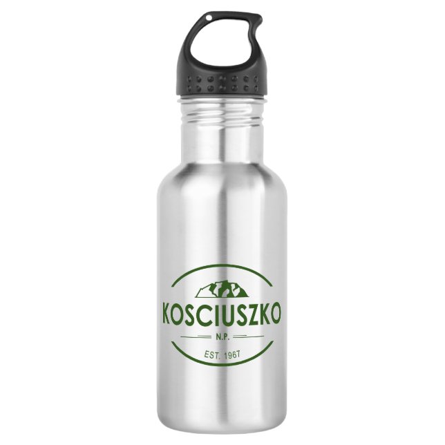 Kosciuszko National Park 532 Ml Water Bottle (Front)