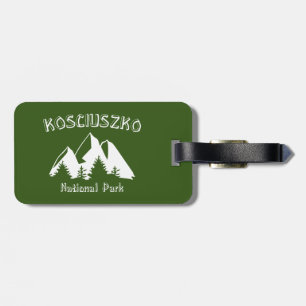Kosciuszko National Park Luggage Tag