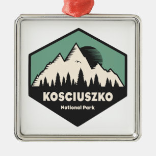 Kosciuszko National Park Metal Ornament
