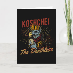 Koshchei Deathless Ancestry Paganism Ukraine Mytho Card