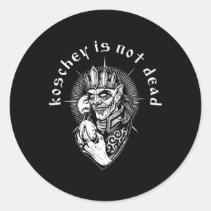 Koshchei Deathless Ancestry Paganism Ukraine Mytho Classic Round Sticker