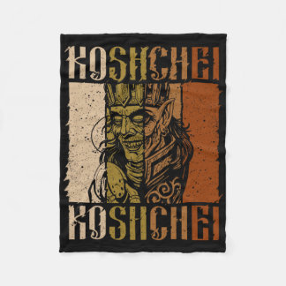 Koshchei Deathless Ancestry Paganism Ukraine Mytho Fleece Blanket