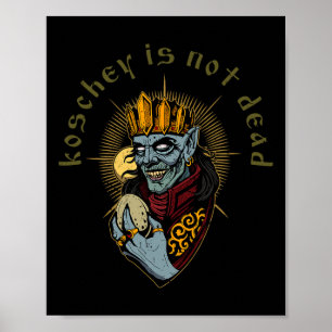 Koshchei Deathless Ancestry Paganism Ukraine Mytho Poster