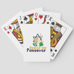 Kosher 4 Passover Playing Cards