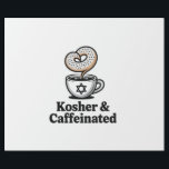 Kosher and Caffeinated Jewish Coffee Hanukkah   Wrapping Paper<br><div class="desc">Kosher Caffeinated,  Jewish Coffee Lover,  Hanukkah Caffeine,  Hebrew Culture Humour,  Kosher Coffee Meme,  Festive Jewish Drink,  Hanukkah 2025,  Coffee Obsession,  Jewish Holiday Energy,  Caffeinated Tradition</div>