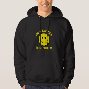 Kosher For Purim Costume Queen Esther Party Funny Hoodie