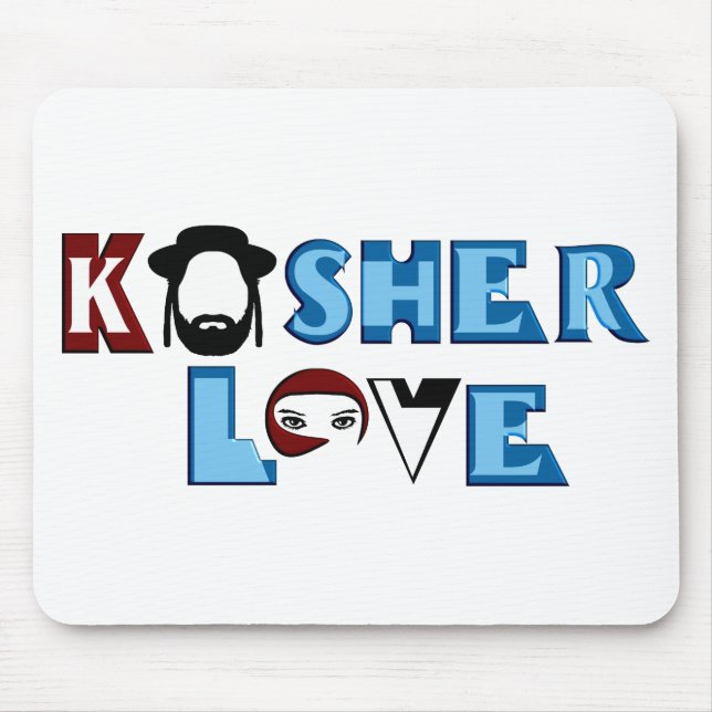 Kosher Love Mouse Pad (Front)