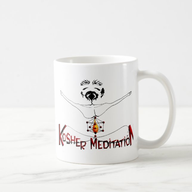 Kosher Meditation Coffee Mug (Right)