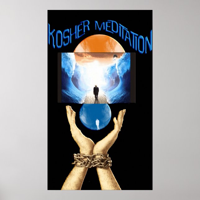 kosher Meditation Poster (Front)