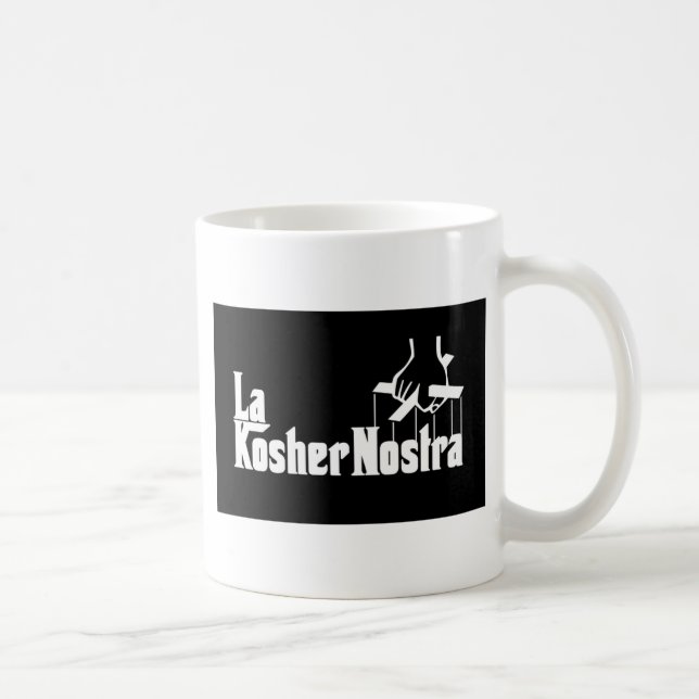 Kosher Nostra Coffee Mug (Right)