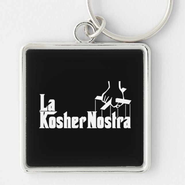 Kosher Nostra Key Ring (Front)