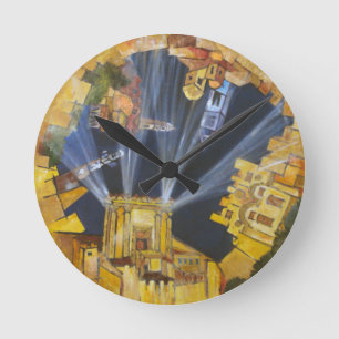 Kosher Time Round Clock