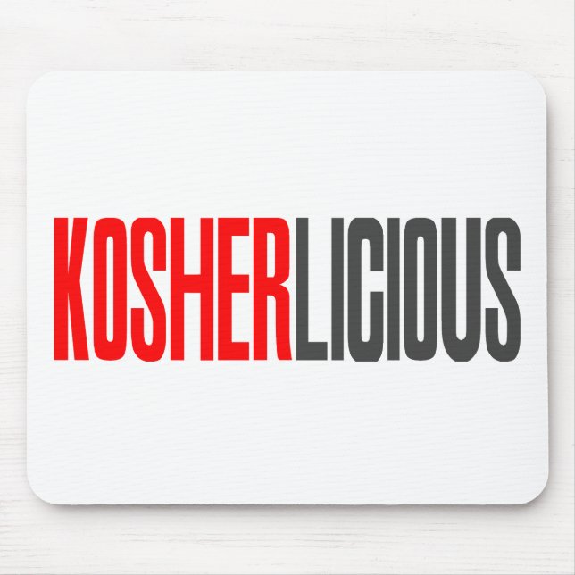 KosherLicious Mouse Pad (Front)