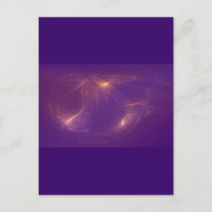 kosmische Glühwürmchen cosmic fireflies Postcard