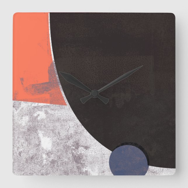 Kosmos II Square Wall Clock (Front)