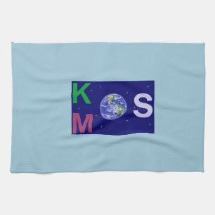Kosmos stars tea towel