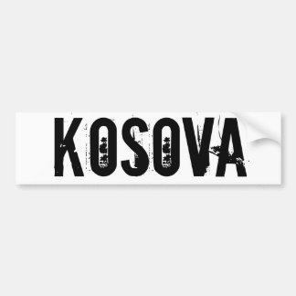 KOSOVA CAR BUMPER STICKER