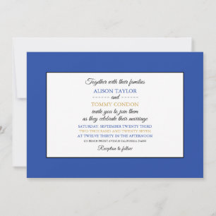 Kosovar Flag, Flag of Kosovo Wedding Invitation