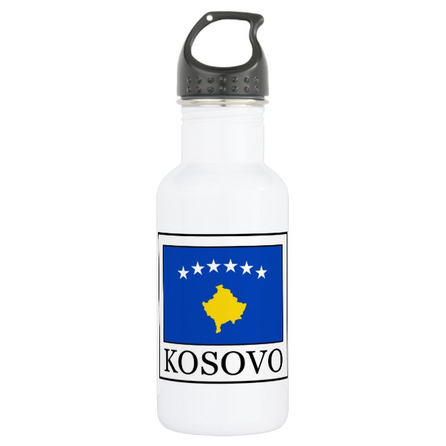 Kosovo 532 Ml Water Bottle (Front)