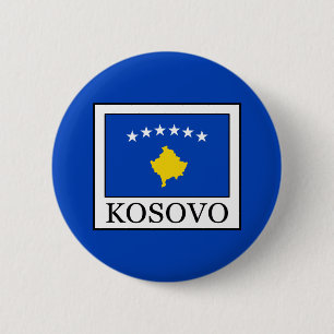 Kosovo 6 Cm Round Badge