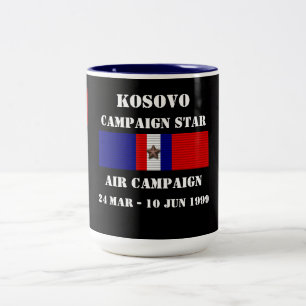 Kosovo Air Campaign Two-Tone Coffee Mug
