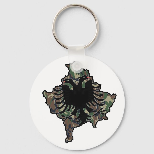 Kosovo Army Key Ring (Front)
