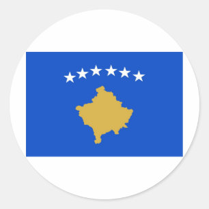 Kosovo Classic Round Sticker