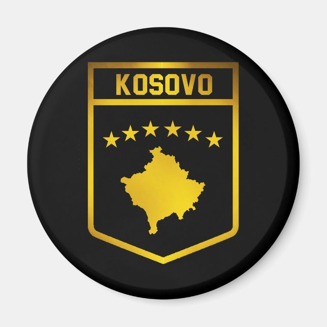 Kosovo Emblem Magnet (Front)