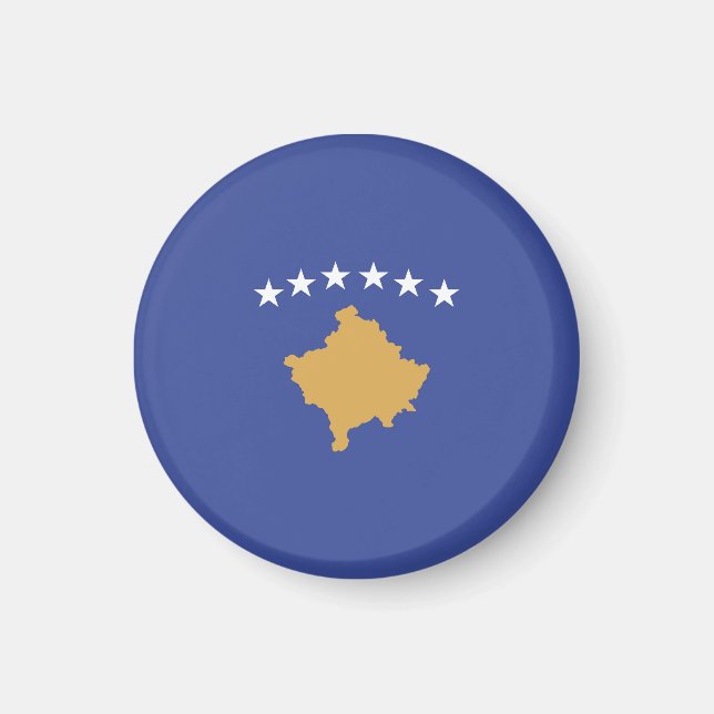 Kosovo flag magnet (Front)