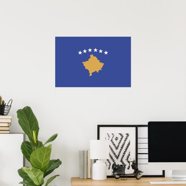 Kosovo flag poster (Home Office)