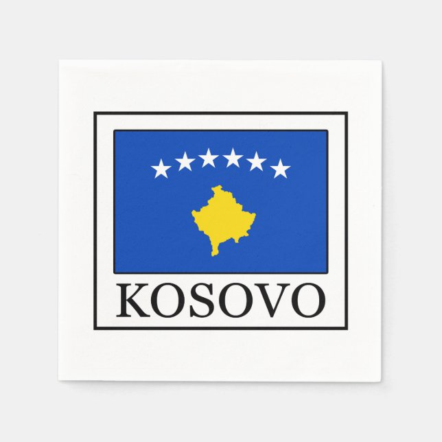 Kosovo Napkin (Front)