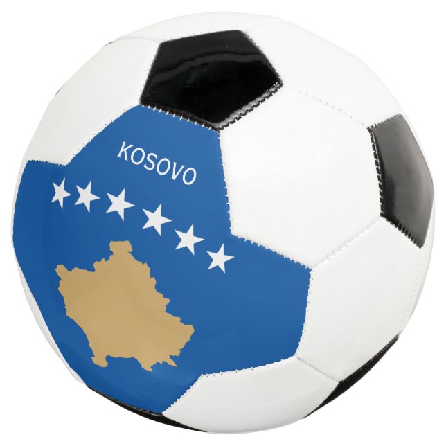kosovo soccer ball (Three Quarter)