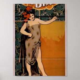 Koster & Bials, 'Musical Hall' Retro Theatre Poster