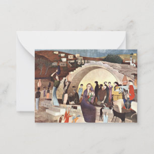 Kosztka - Mary's Well in Nazareth Card