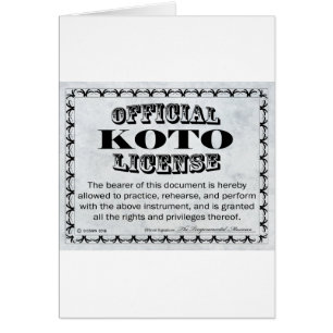 Koto License