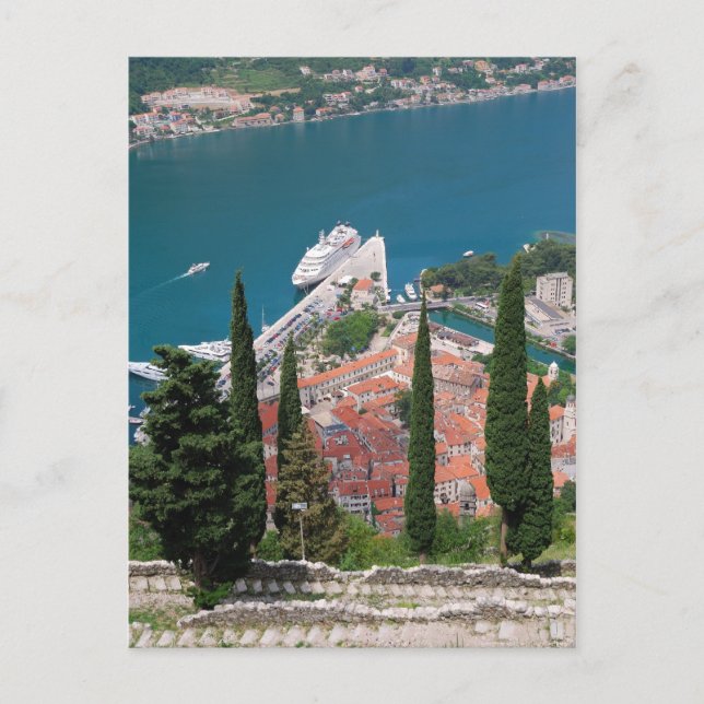 Kotor in Montenegro Postcard (Front)