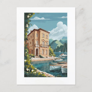 Kotor Maritime Museum Postcard Travel 