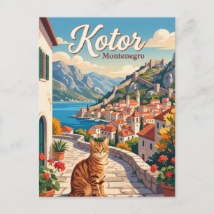 Kotor, Montenegro Montenegro Postcard