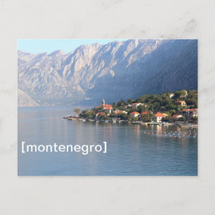 Kotor, Montenegro Postcard