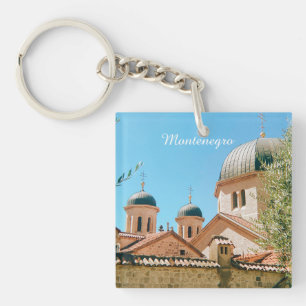 Kotor, Montenegro travel souvenir Key Ring