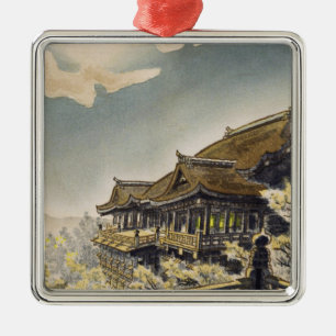 Kotozuka Eiichi The Full Moon View at Kiyomizu Metal Tree Decoration