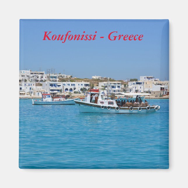 Koufonissi - Greece Magnet (Front)