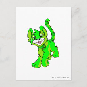 Kougra Glowing Postcard