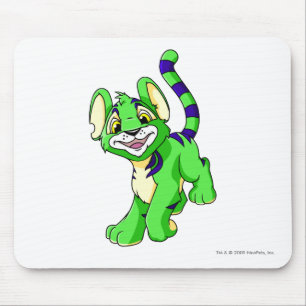 Kougra Green Mouse Pad