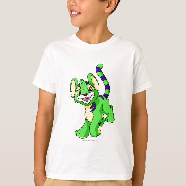 Kougra Green T-Shirt (Front)